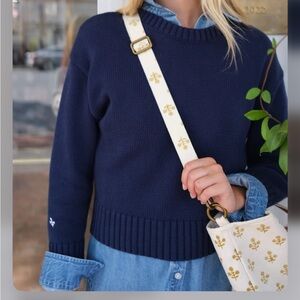 NEW MAREA lake sweater in navy XS